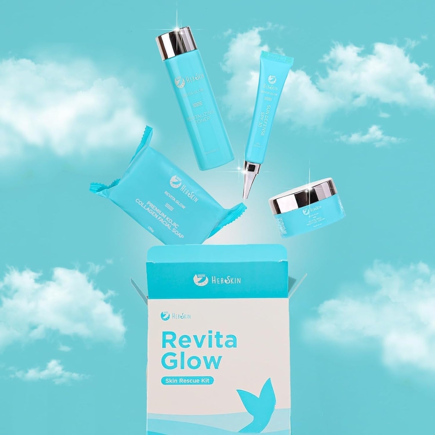 Her skin Revita-Glow Skin Rejuvenating Set