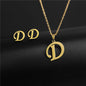 Jewelry Sets Alphabet